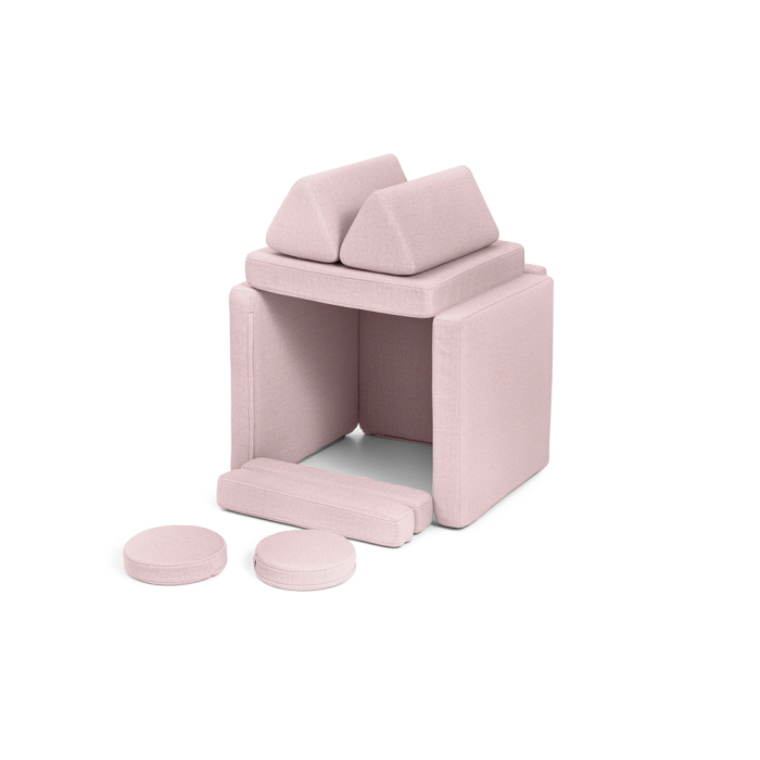 Kinder Spielsofa in Pink – platzsparendes, komfortables Sofa für Kinderzimmer